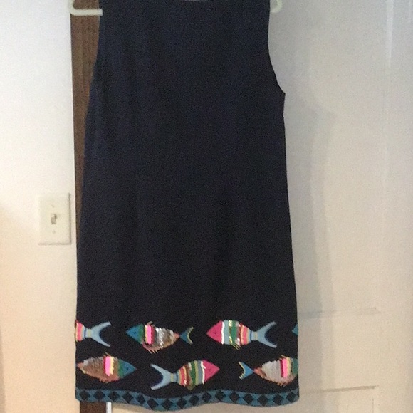 NWT Beautiful sequins fish dress 14P - Picture 6 of 8